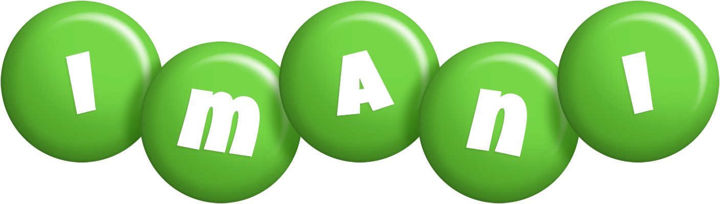 Imani candy-green logo