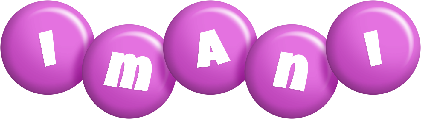 Imani candy-purple logo