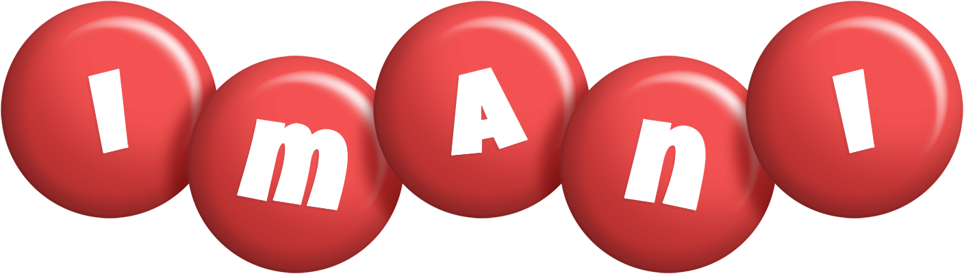 Imani candy-red logo