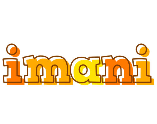 Imani desert logo