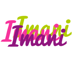 Imani flowers logo