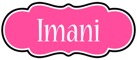 Imani invitation logo