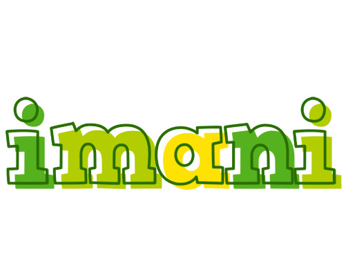 Imani juice logo