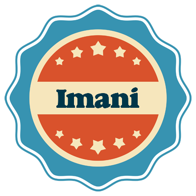 Imani labels logo