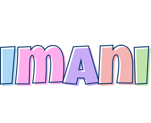 Imani pastel logo