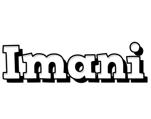 Imani snowing logo