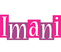 Imani whine logo