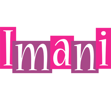 Imani whine logo