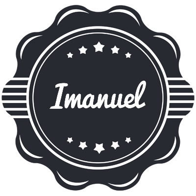 Imanuel badge logo