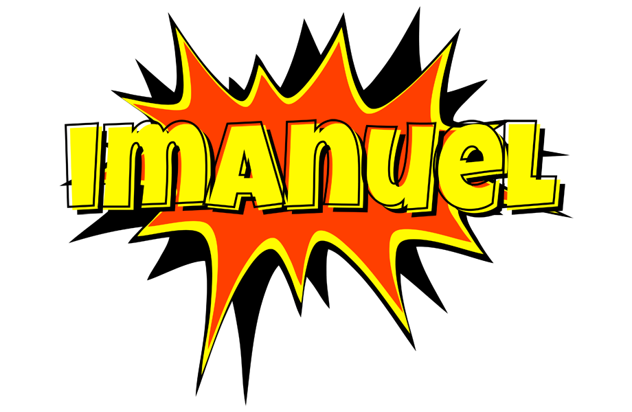 Imanuel bazinga logo
