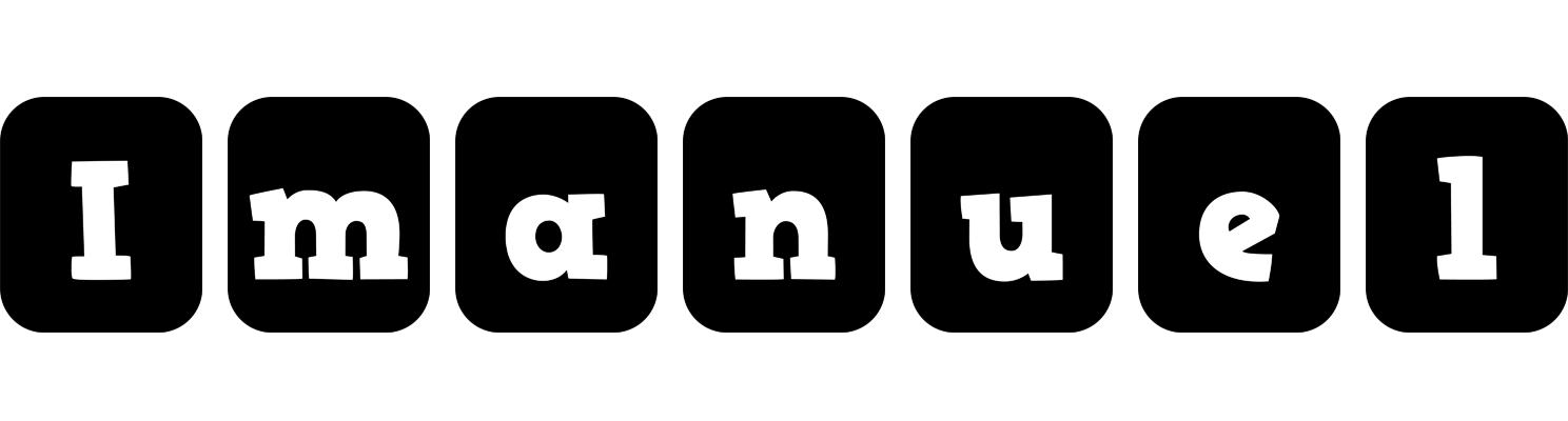 Imanuel box logo