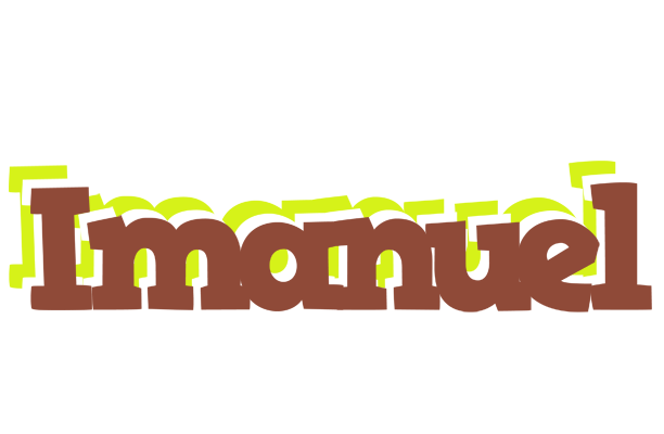 Imanuel caffeebar logo