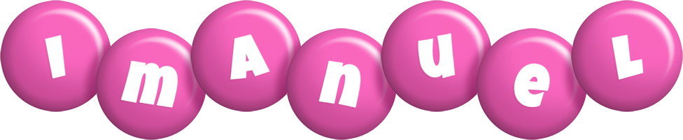 Imanuel candy-pink logo