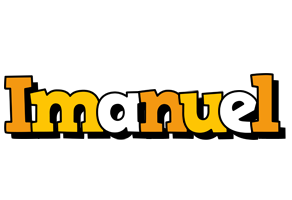 Imanuel cartoon logo