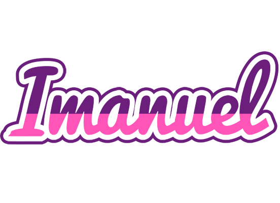 Imanuel cheerful logo