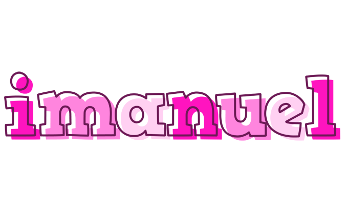 Imanuel hello logo