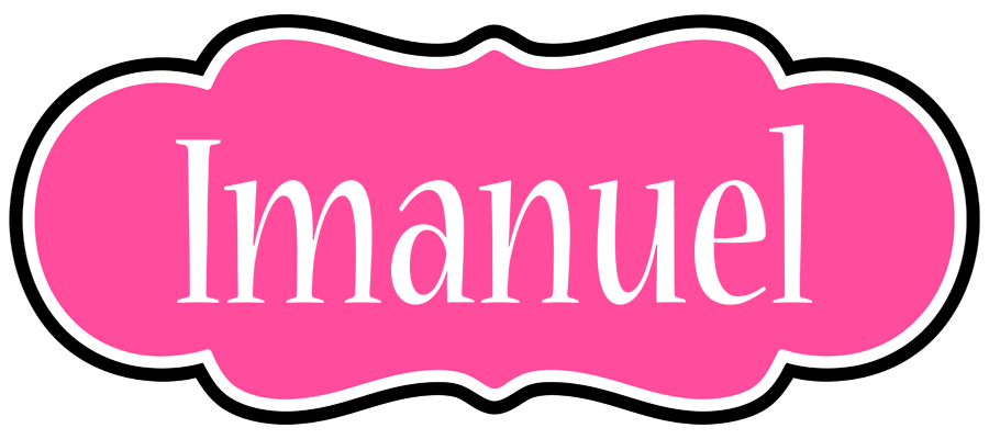 Imanuel invitation logo