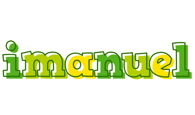 Imanuel juice logo