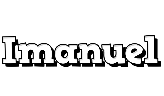 Imanuel snowing logo