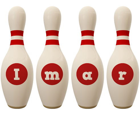 Imar bowling-pin logo