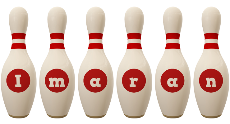 Imaran bowling-pin logo