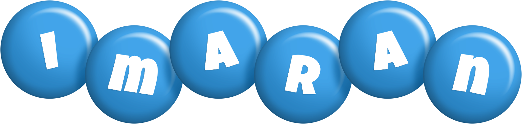 Imaran candy-blue logo