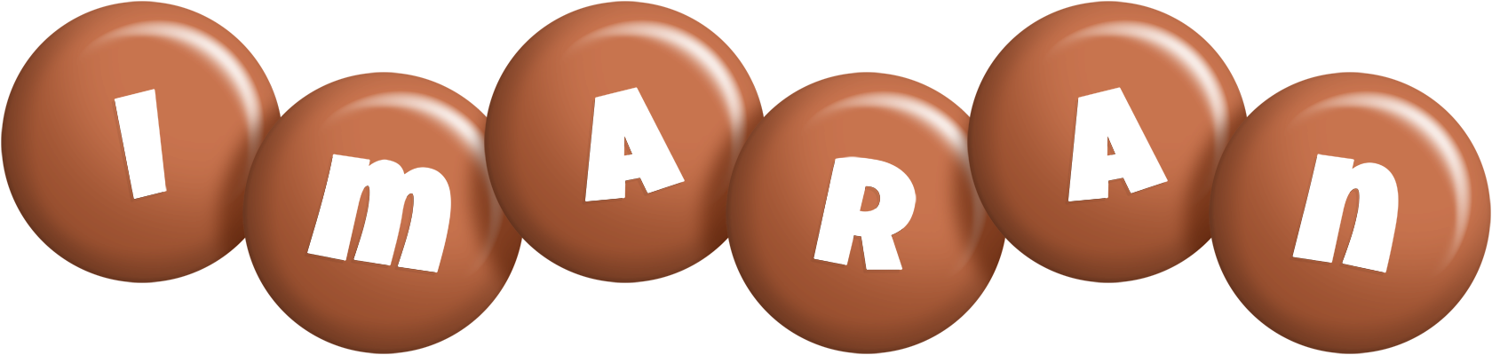 Imaran candy-brown logo