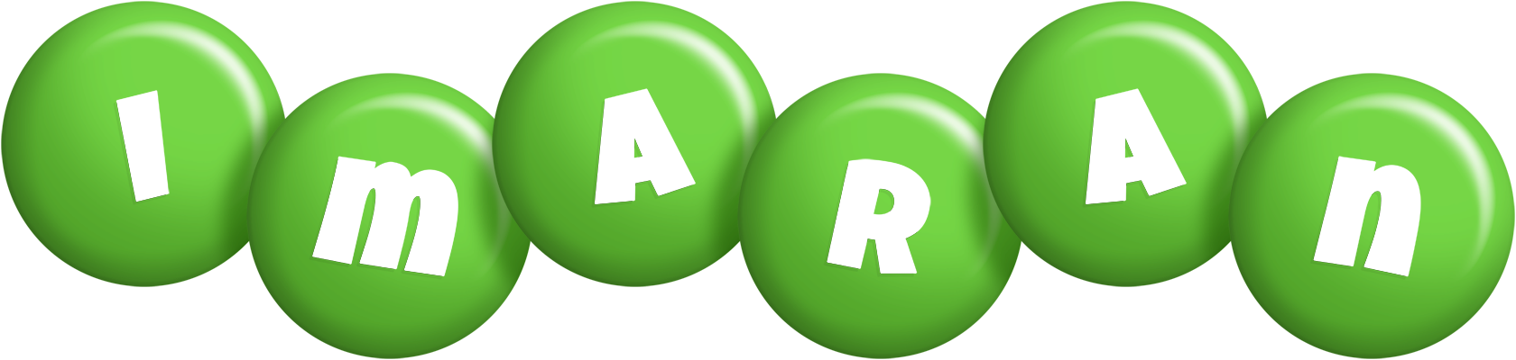 Imaran candy-green logo