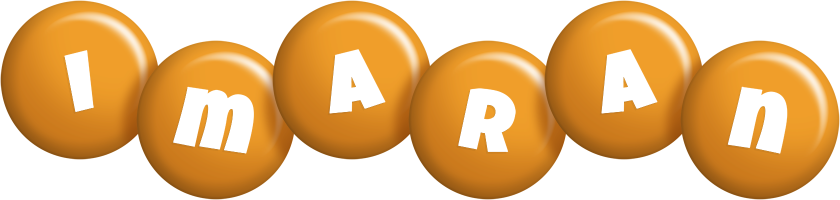 Imaran candy-orange logo