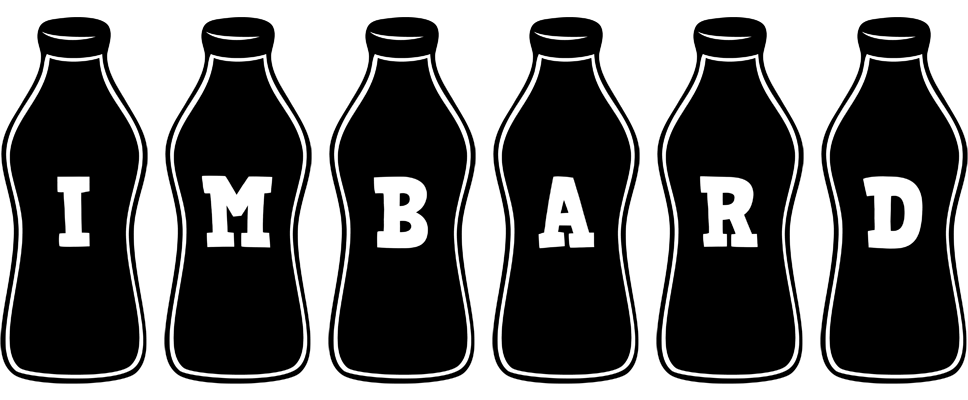 Imbard bottle logo