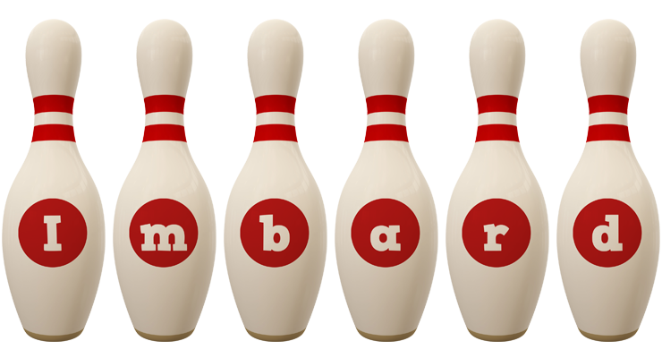 Imbard bowling-pin logo