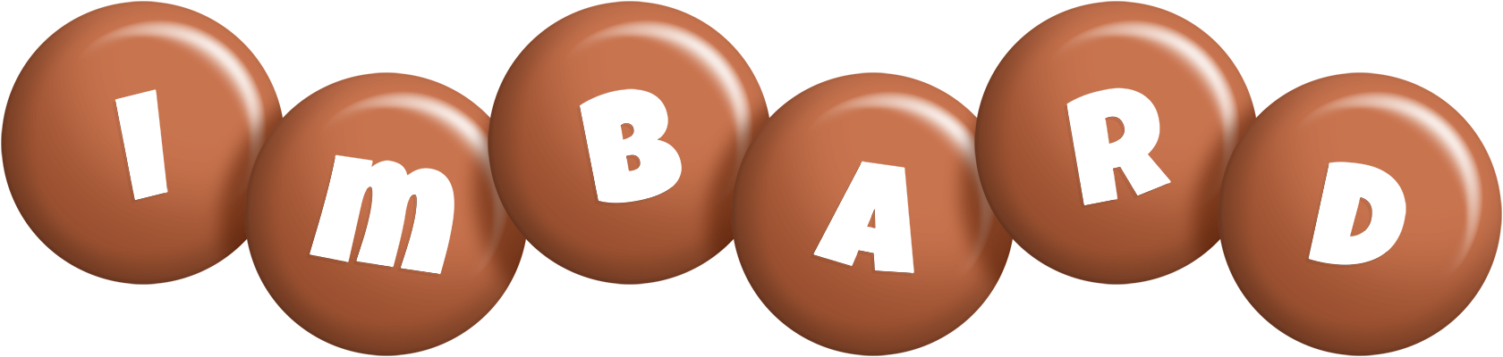 Imbard candy-brown logo