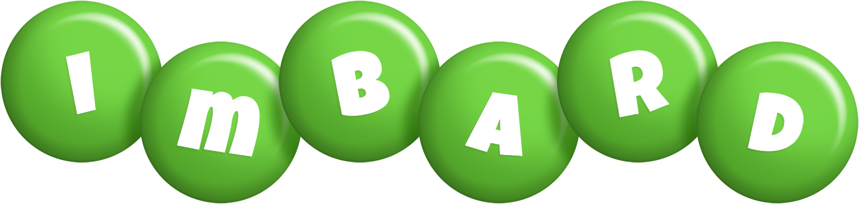 Imbard candy-green logo