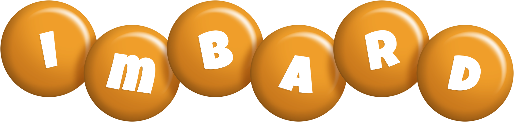 Imbard candy-orange logo