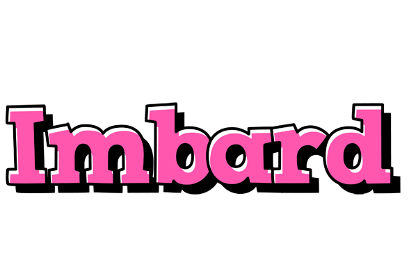 Imbard girlish logo