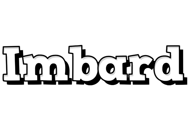 Imbard snowing logo