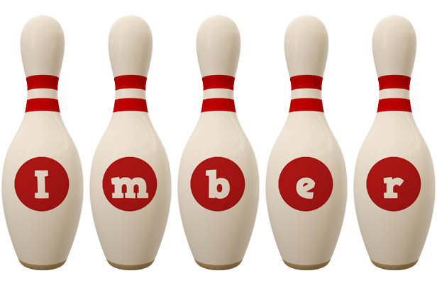 Imber bowling-pin logo