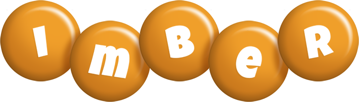 Imber candy-orange logo