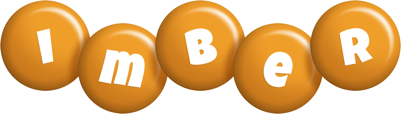Imber candy-orange logo