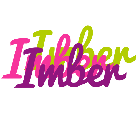 Imber flowers logo