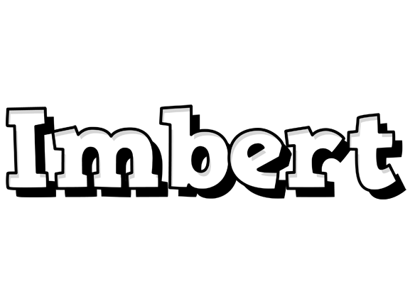 Imbert snowing logo