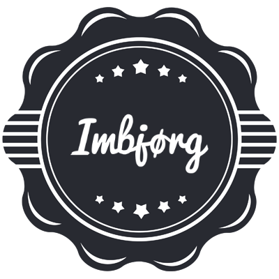 Imbjørg badge logo