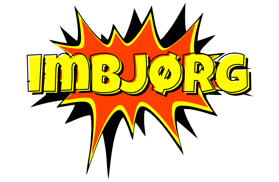 Imbjørg bazinga logo