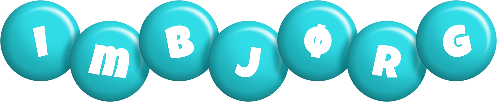 Imbjørg candy-azur logo