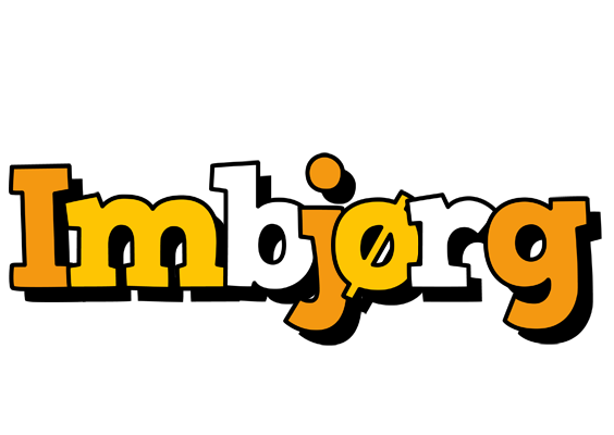 Imbjørg cartoon logo