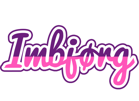 Imbjørg cheerful logo