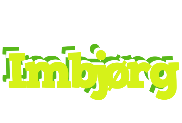 Imbjørg citrus logo