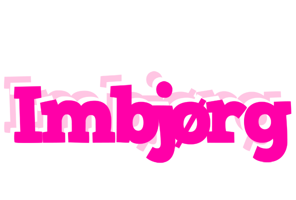 Imbjørg dancing logo