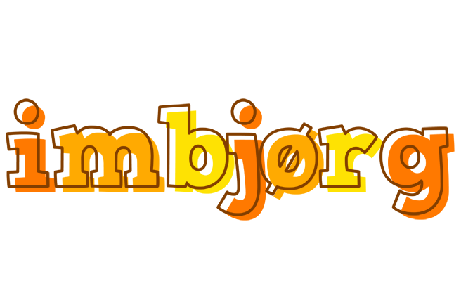 Imbjørg desert logo