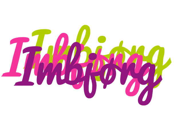 Imbjørg flowers logo